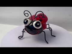 Сад Ladybird металла орнаментирует милые украшения насекомого металла